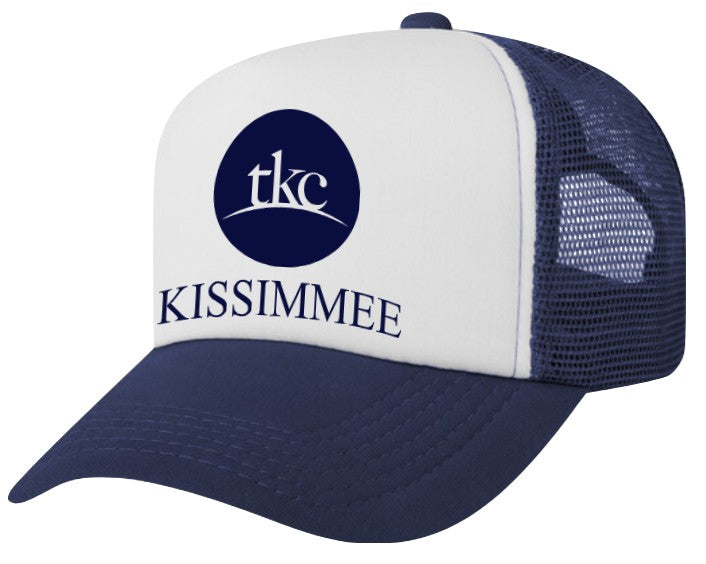 TKC Kissimmee Navy w/White Mesh Trucker Cap