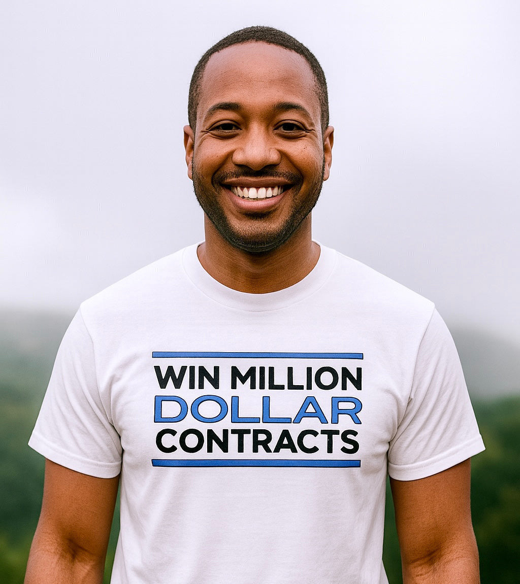 Win Million Dollar Contracts (Mentorship Programs™) Adult T-Shirt
