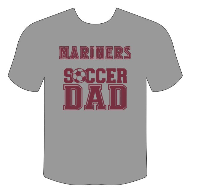 CFP Mariners Soccer Dad T-Shirt