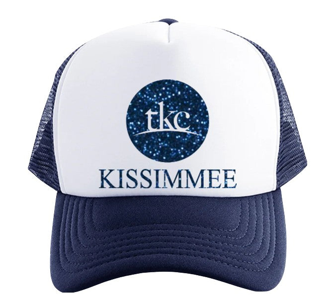 TKC Kissimmee Navy w/White Mesh Trucker Cap