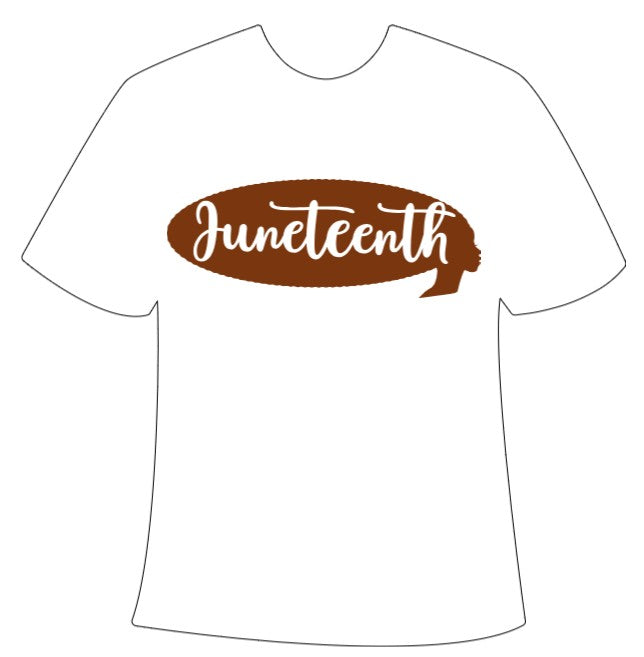Juneteenth Heritage Silhouette T-Shirt