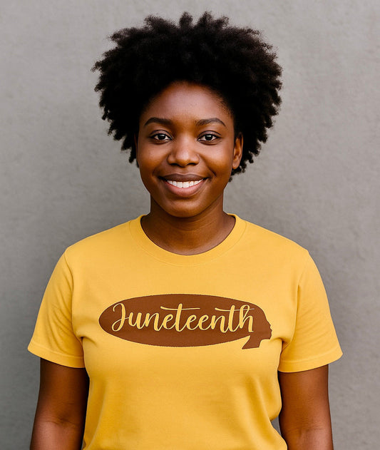 Juneteenth Heritage Silhouette T-Shirt