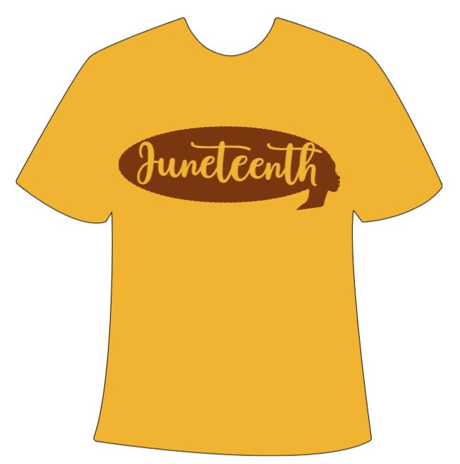 Juneteenth Heritage Silhouette T-Shirt