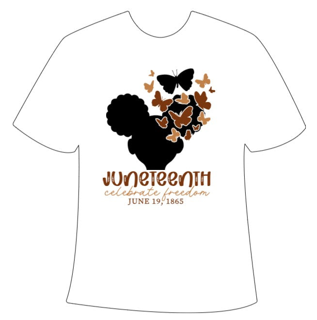 Girls’ Juneteenth “Celebrate Freedom” T-Shirt