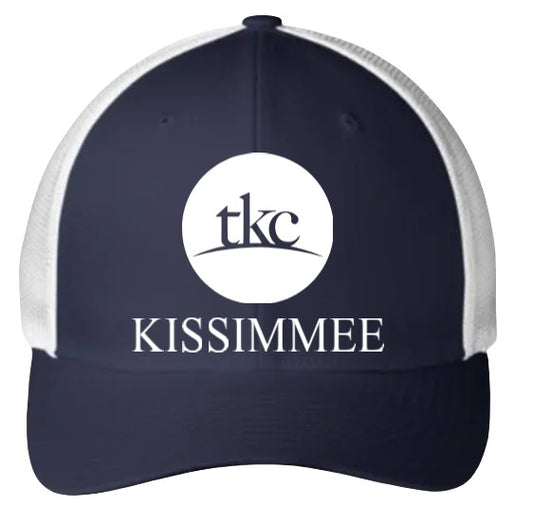 TKC Kissimmee Classic Navy w/White Mesh Trucker Cap