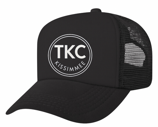 TKC Kissimmee All Black Mesh Trucker Cap (New)