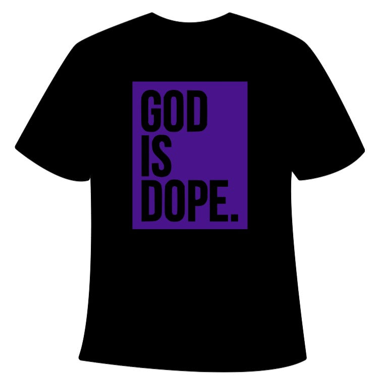 God is Dope. Adult T-Shirt