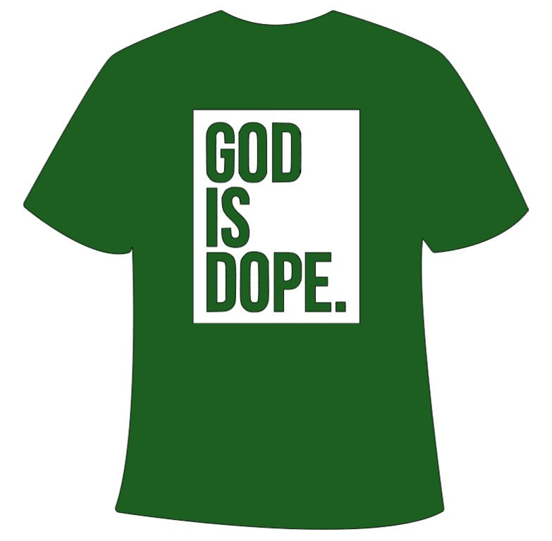 God is Dope. Adult T-Shirt