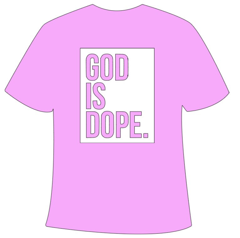 God is Dope. Adult T-Shirt