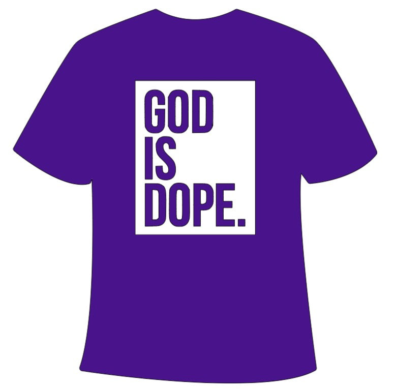 God is Dope. Adult T-Shirt