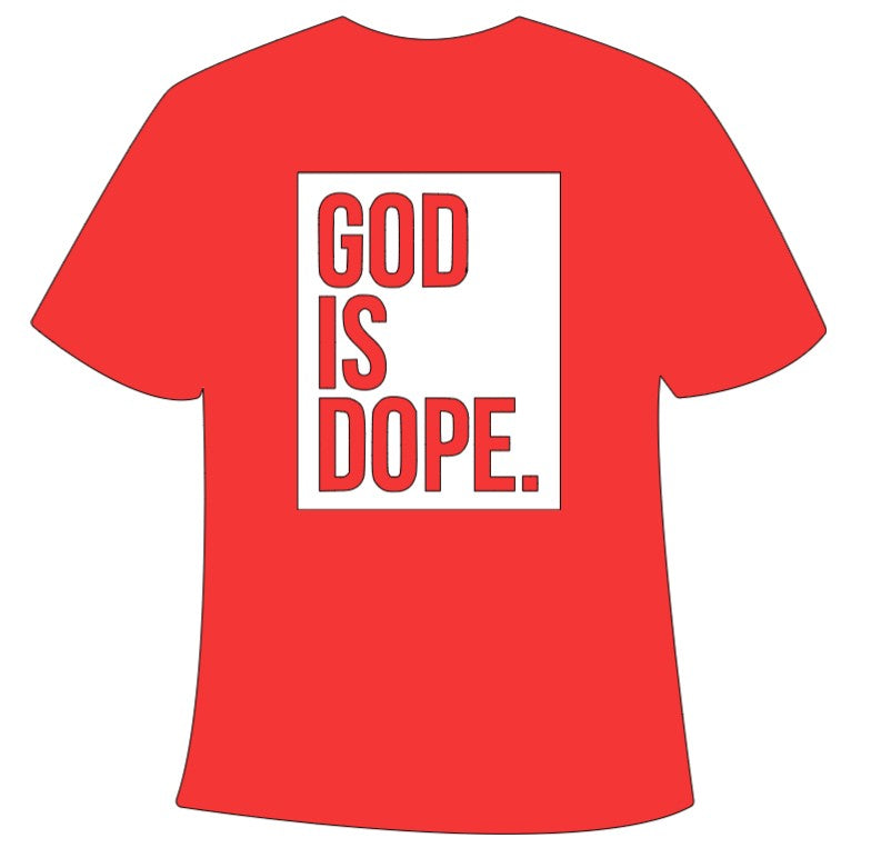 God is Dope. Adult T-Shirt