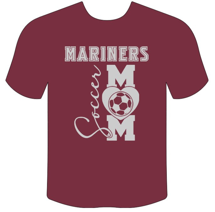CFP Mariners Soccer Mom T-Shirt