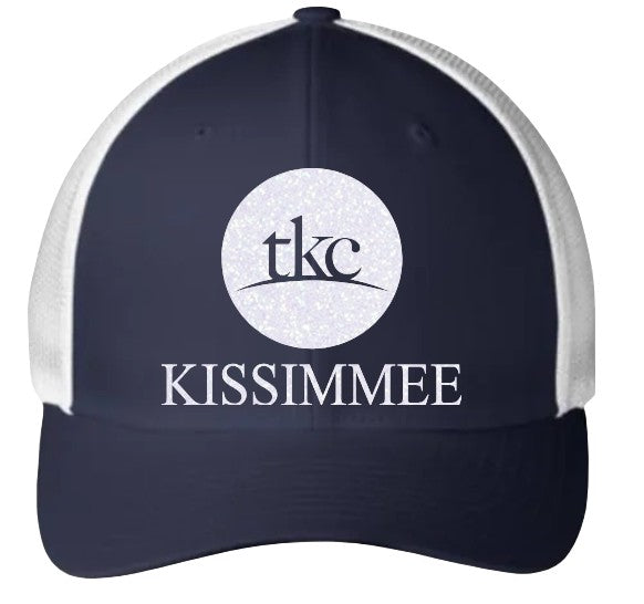 TKC Kissimmee Navy w/White Mesh Trucker Cap