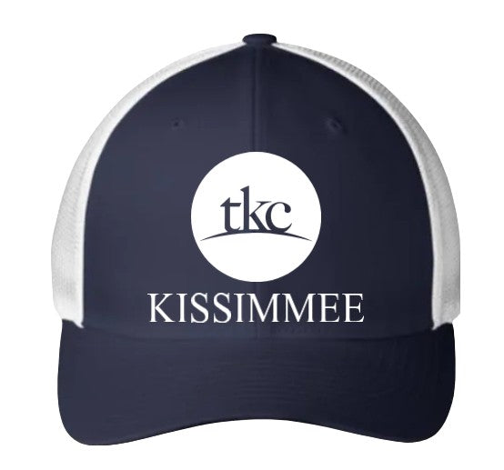 TKC Kissimmee Navy w/White Mesh Trucker Cap